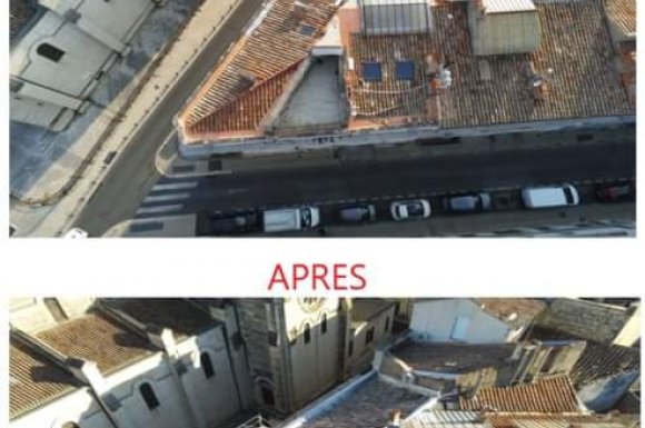 Changement et remplacement de corniches en zinc à Nîmes, Montpellier et à Saint-Tropez